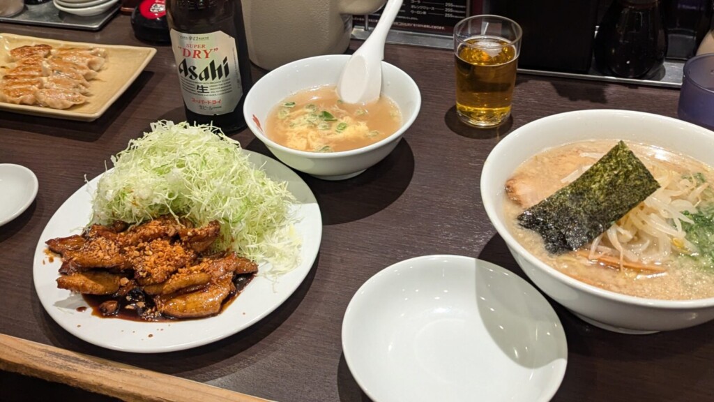 ゑびすや_とんてきとラーメン