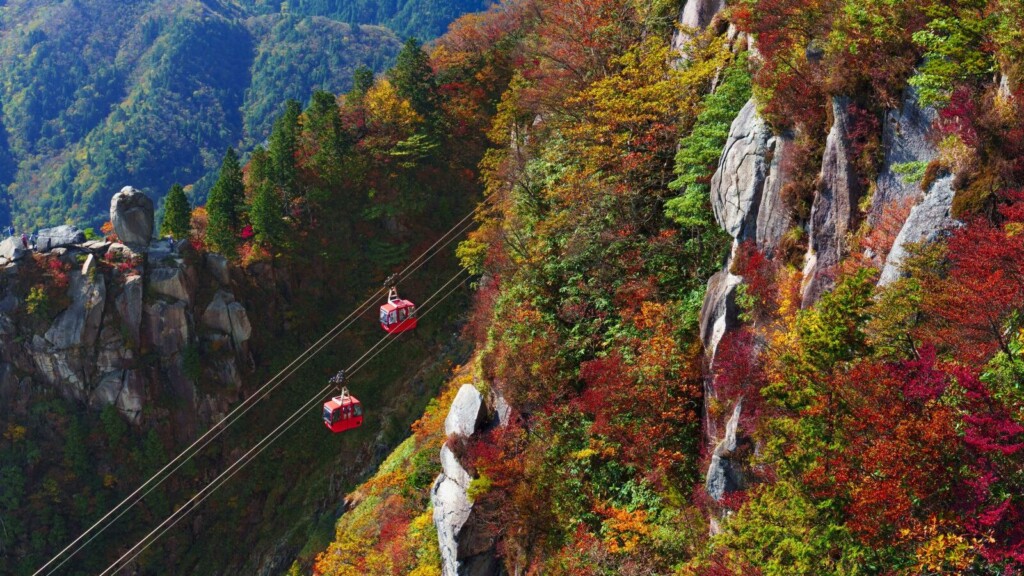 湯の山温泉ロープウェイの見どころ