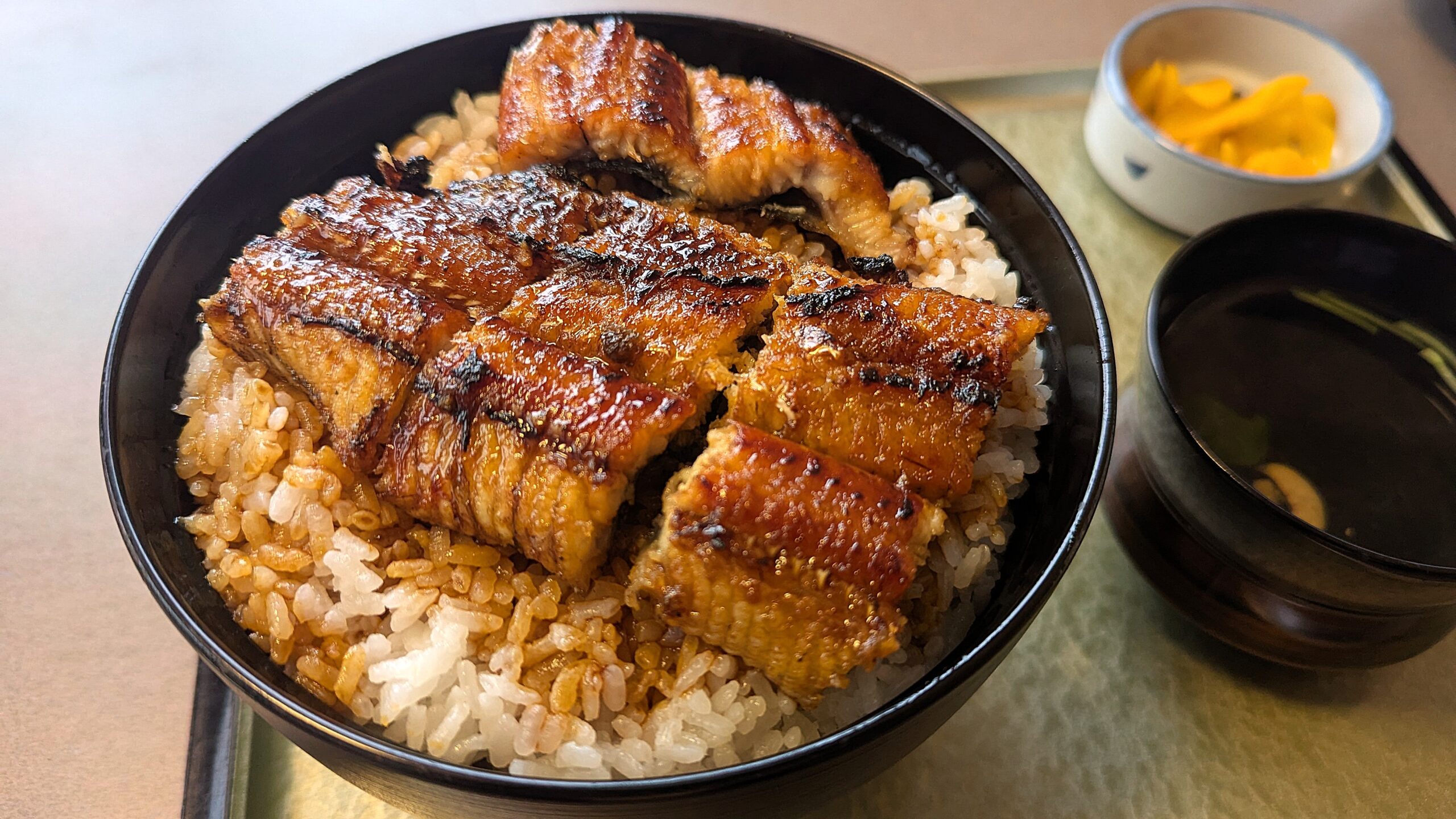 うな勢の二重丼