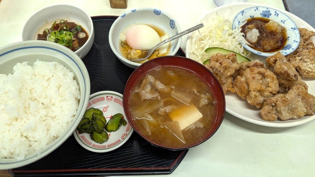 あさひ食堂の週替り定食