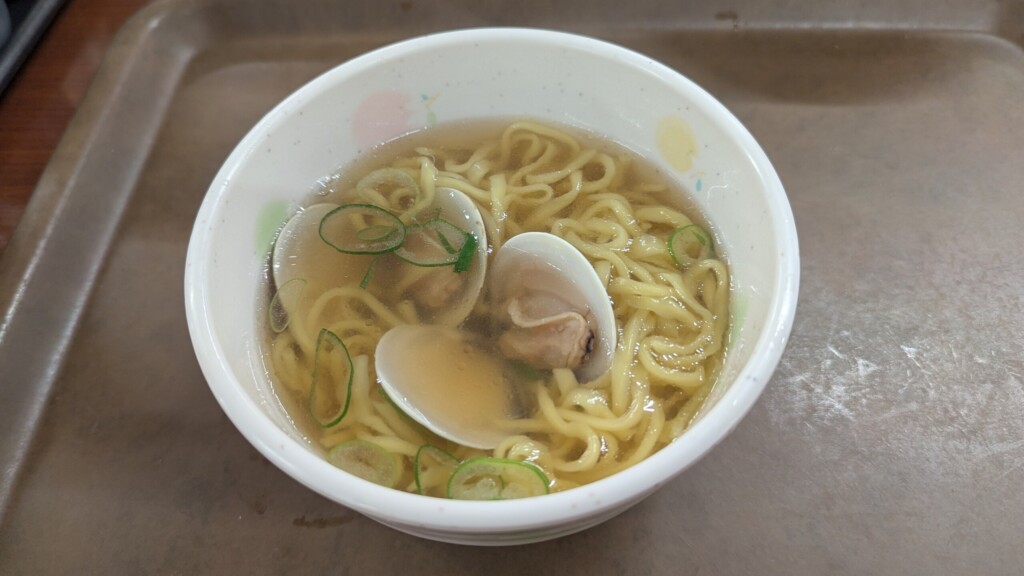 はまぐりラーメン