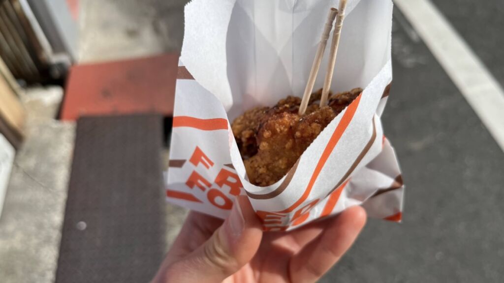 なか唐亭の唐揚げをテイクアウト