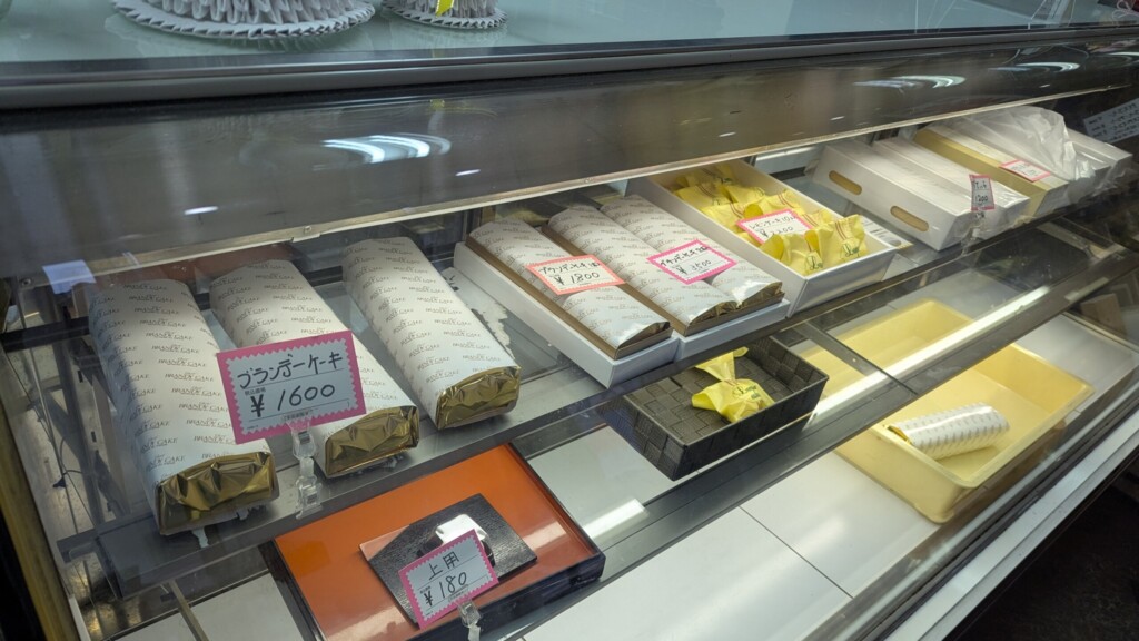 セボン丸三の洋菓子メニュー