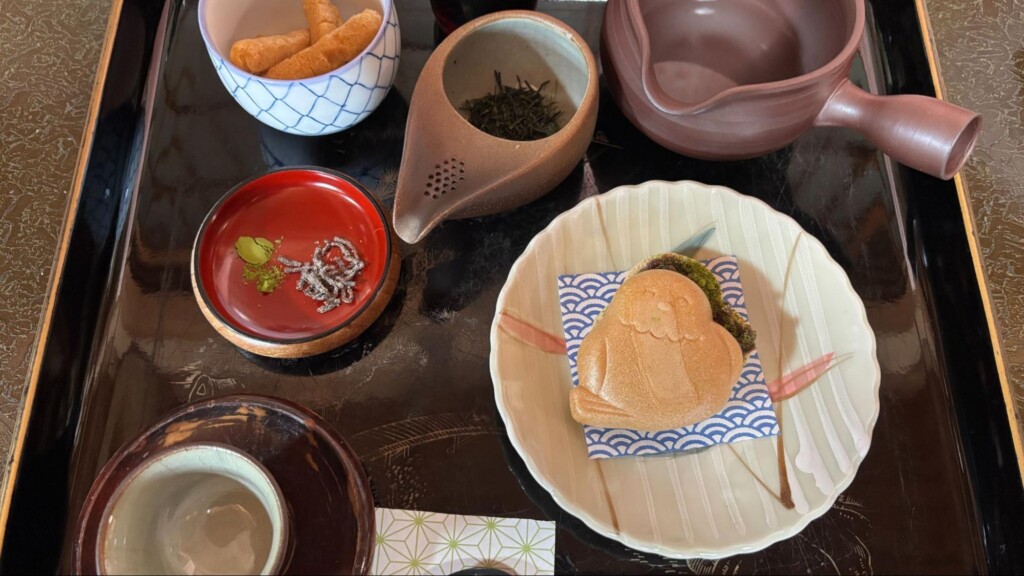 かぶせ茶カフェのお茶膳